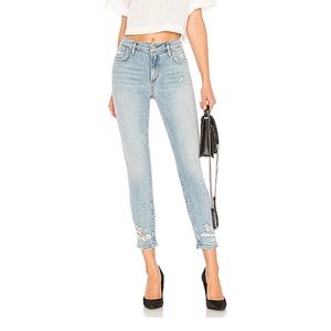 AGOLDE Sophie crop denim